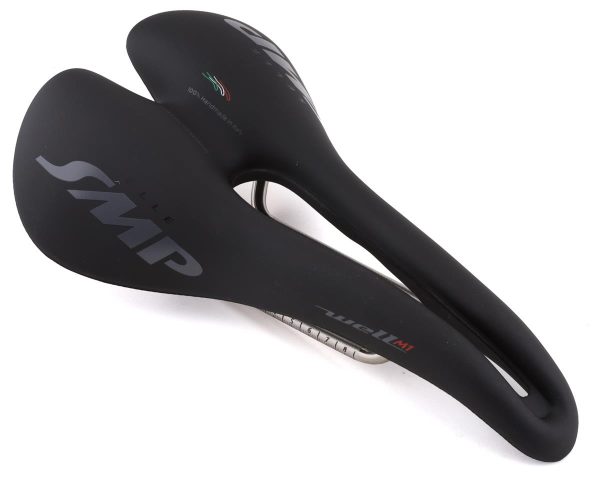 Selle SMP Well M1 Saddle (Black) (FeC30 Rails) (163mm) - ZSTRIKTHEM1BL