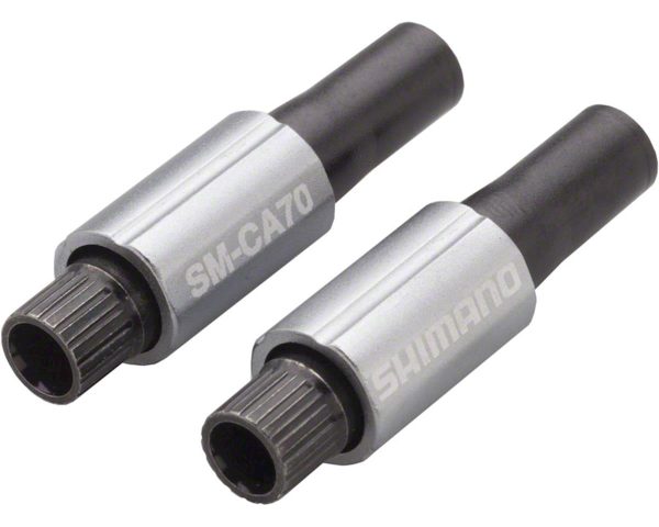 Shimano CA70 In-line Shift Cable Adjusters (Silver/Black) (2) - ISMCA70P