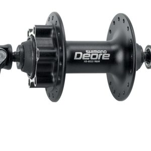 Shimano Deore HB-M525A Front Disc Hub (Black) (6-Bolt) (QR x 100mm) (32H) - EHBM525ABLS