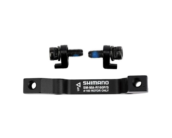 Shimano Disc Brake Adapters (Black) (R160P/S) (IS Mount) (160mm Rear) - ISMMAR160PSA