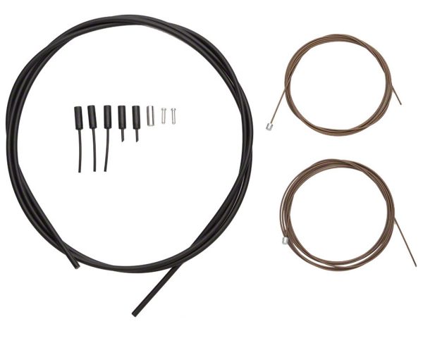 Shimano Dura Ace Road Shift Cable/Housing Set (Black) (Polymer Coated) (1.2mm) (1800/... - Y63Z98910