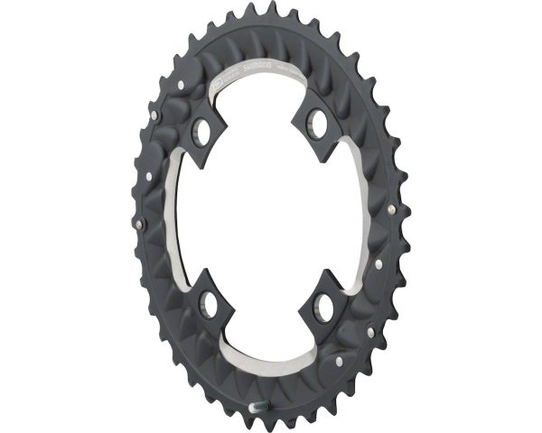 Shimano FC-M672 Chainrings (Black) (3 x 10 Speed) (Outer) (40T) (94/64mm Asym. BCD) - Y1VE98010
