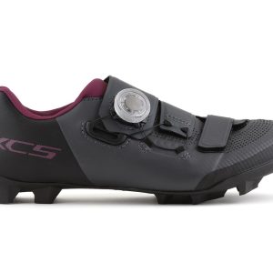 Shimano XC5 Women's Mountain Bike Shoes (Grey) (37) - ESHXC502WCG01W37000