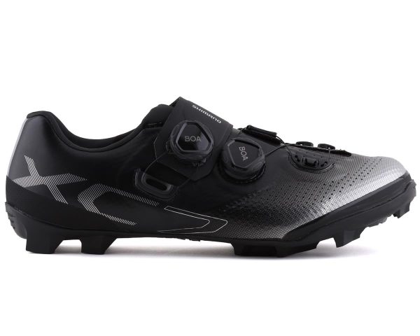 Shimano XC7 Mountain Bikes Shoes (Black) (Wide Version) (45) (Wide) - ESHXC702MCL01E45000