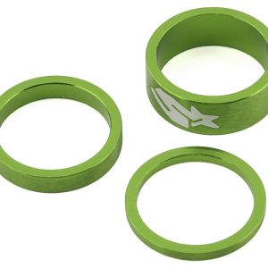 Spank Headset Spacer Kit (Green) (1-1/8") (3/6/12mm) - B09TWE1A3071SPK