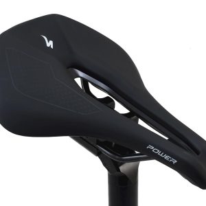 Specialized Power Comp Saddle (Black) (Chromoly Rails) (155mm) - 27116-1805