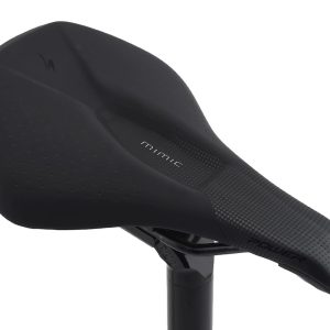 Specialized Power Comp Saddle (Black) (Chromoly Rails) (155mm) (w/ Mimic) - 27119-8305