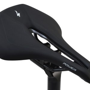 Specialized Power Comp Saddle (Black) (Chromoly Rails) (168mm) - 27116-1808