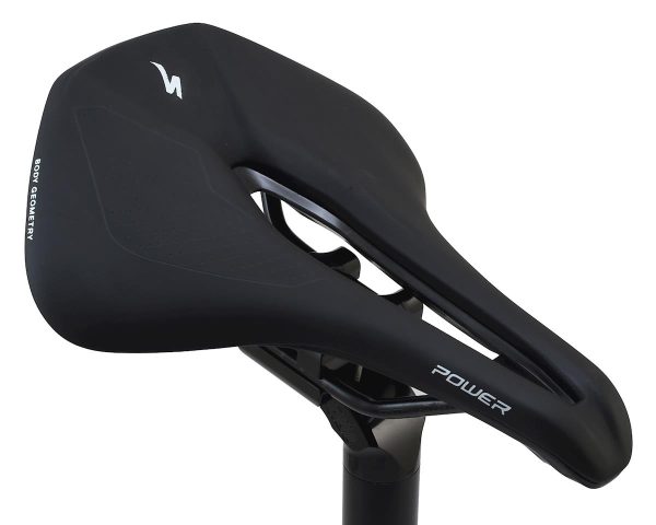 Specialized Power Comp Saddle (Black) (Chromoly Rails) (168mm) - 27116-1808