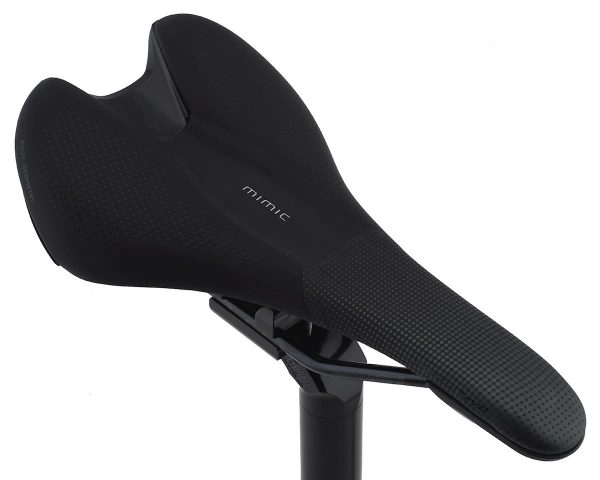 Specialized Romin Evo Comp Saddle (Black) (Chromoly Rails) (143mm) (w/ Mimic) - 27120-6303