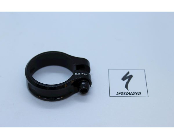 Specialized Seat Clamp w/ Steel Bolt (Black) (2017 Epic HT) (30.0mm) - S174700005