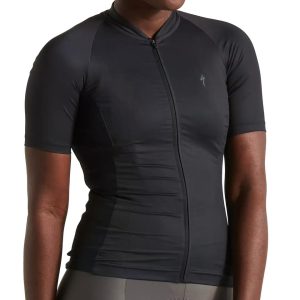 Specialized Women's SL Solid Short Sleeve Jersey (Black) (L) - 64022-6404