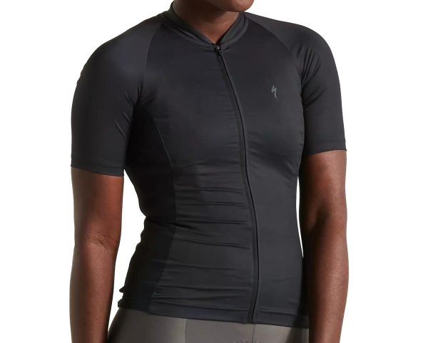 Specialized Women's SL Solid Short Sleeve Jersey (Black) (L) - 64022-6404
