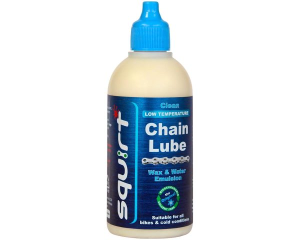 Squirt Long Lasting Wax Based Dry Bike Chain Lube (For Low Temperatures) (4oz) - SQ-061
