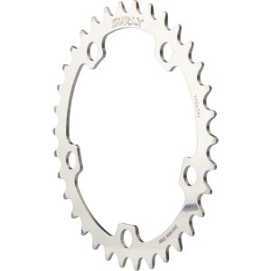 Surly Stainless Steel Single Speed Chainrings (Silver) (3/32") (Single) (110mm BCD) (34T... - CR4197