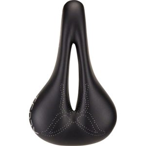 Terry Women's Butterfly Ti Gel Plus Saddle (Black) (Titanium Rails) (155mm) - 21024000
