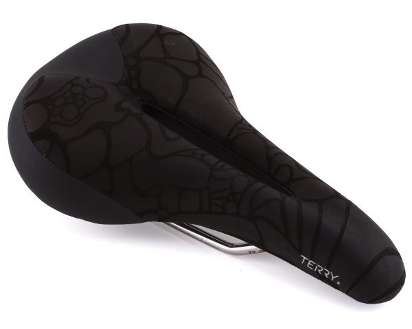 Terry Women's Butterfly Ti Saddle (Black) (Titanium Rails) (155mm) - 21063000