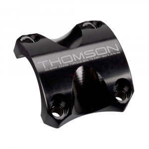 Thomson | X4 Stem Bar Clamp / Faceplate | Black | 31.8mm, No Bolts, X4 Stems