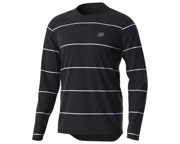 Troy Lee Designs Flowline Long Sleeve Jersey (Revert Black) (M) - 346513003