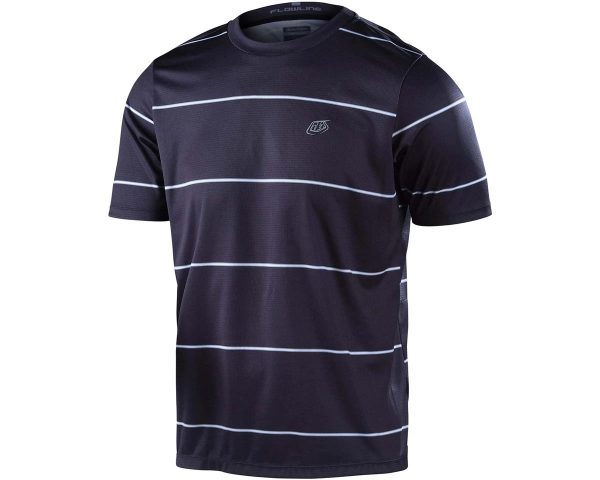 Troy Lee Designs Flowline Short Sleeve Jersey (Revert Black) (M) - 335513003