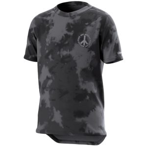 Troy Lee Designs Youth Flowline Short Sleeve Jersey (Plot Charcoal) (Youth M) - 364509013