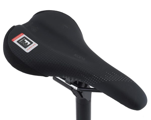 WTB Koda Saddle (Black) (Chromoly Rails) (Wide) (150mm) - W065-0615