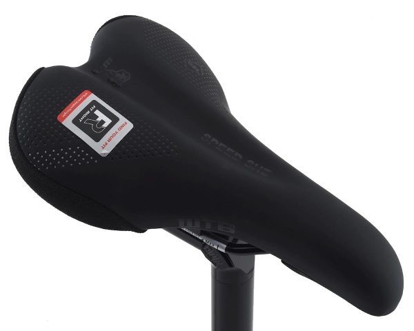 WTB Speed She Saddle (Black) (Chromoly Rails) (Wide) (150mm) - W065-0627