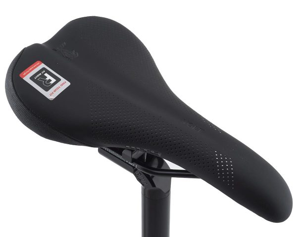 WTB Volt Saddle (Black) (Steel Rails) (Wide) (150mm) - W065-0590