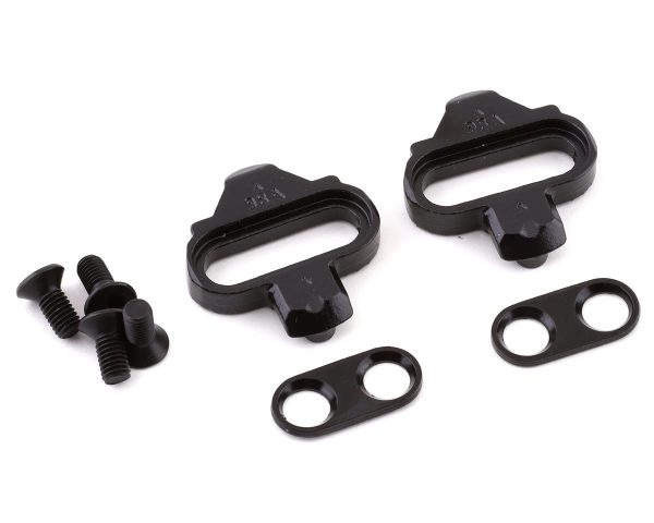 Wellgo Clipless Cleats for SPD Style Pedals (Black) (4deg) - WPD-98A_CLEATS