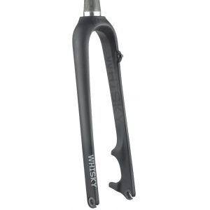 Whisky Parts Co. | No. 7 Disc Cyclocross Fork Matte | Black | QR, 1-1/8" Straight, Post Mount