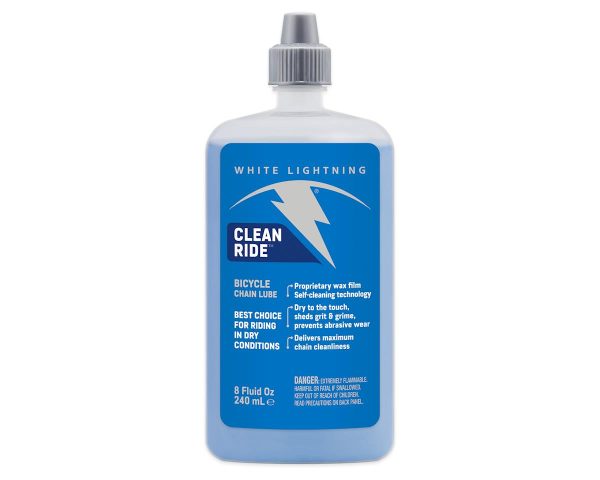 White Lightning Clean Ride Chain Lube (Bottle) (8oz) - W50080102