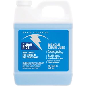 White Lightning Clean Ride Chain Lube (Jug) (32oz) - W50320102