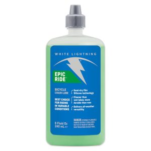 White Lightning Epic Ride Chain Lubricant (Bottle) (8oz) - E50080102
