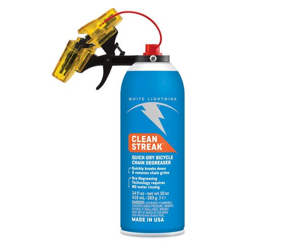 White Lightning The Trigger Chain Cleaner (w/ Clean Streak Aerosol Degreaser) - W29000102