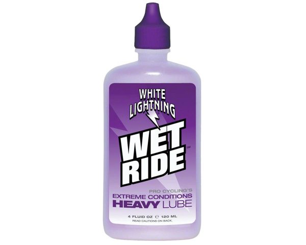 White Lightning Wet Ride Chain Lube (Bottle) (4oz) - W59040102