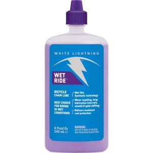 White Lightning Wet Ride Chain Lube (Bottle) (8oz) - W59080102