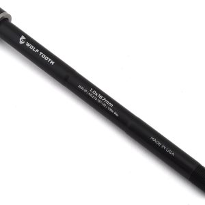 Wolf Tooth Components 12mm Rear Thru Axle (Black) (167mm) (1.0mm) - AXLE12-167-100