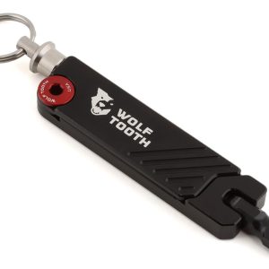 Wolf Tooth Components 6-Bit Hex Wrench Multi-Tool With Key Chain (Red) - 6-BIT-KR-RED