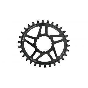 Wolf Tooth Components | Oval Direct Mount Chainrings for Race Face Cinch 28T Standard (49mm Chainline/6mm Offset) | Aluminum
