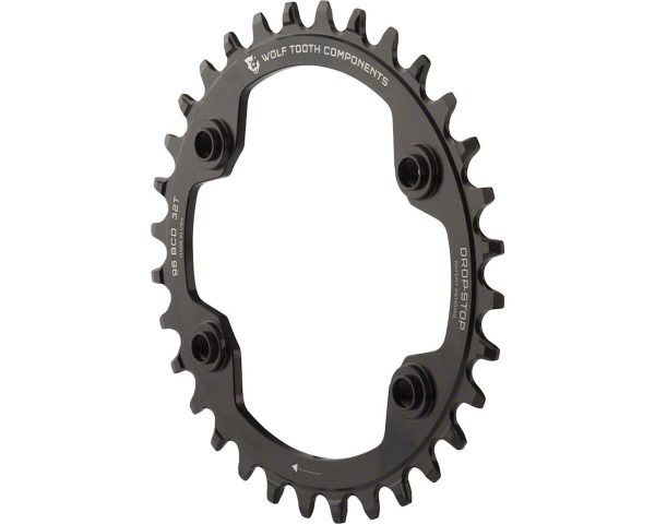 Wolf Tooth Components Shimano Chainring (Black) (XTR M9000/M9020) (Drop-Stop A) (Single... - XTR9632
