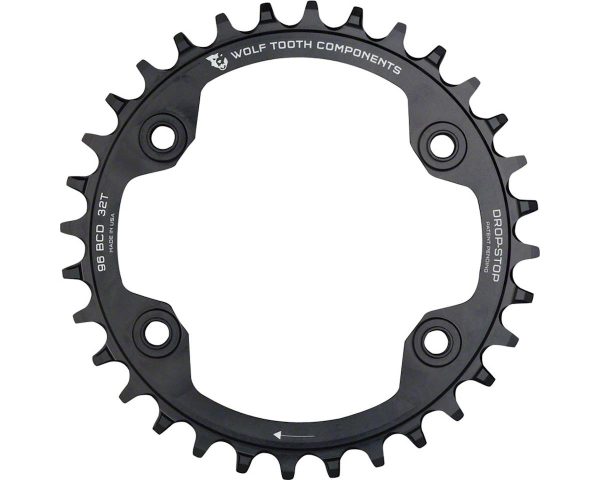 Wolf Tooth Components Shimano Chainring (Black) (XTR M9000/M9020) (Drop-Stop A) (Single... - XTR9634