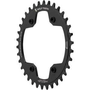 Wolf Tooth Components Shimano Chainring (Black) (XTR M9000/M9020) (Drop-Stop ST) (... - XTR9632-SH12