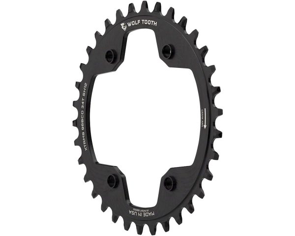 Wolf Tooth Components Shimano Chainring (Black) (XTR M9000/M9020) (Drop-Stop ST) (... - XTR9632-SH12