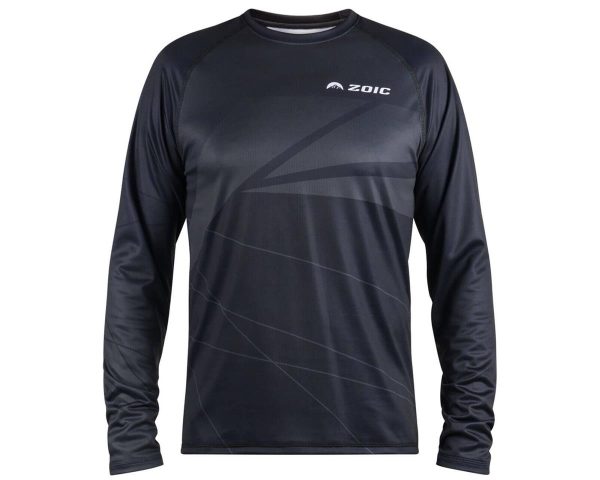 ZOIC Amp Long Sleeve Jersey (Black) (2XL) - 12999ALS-BLACK-2XL