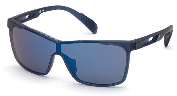 adidas SP0019 Rimless Shield Sunglasses