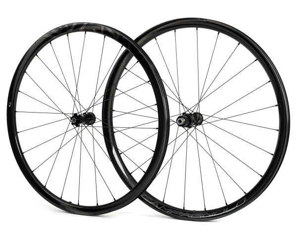 Campagnolo Levante Carbon Gravel Wheelset (Black) (Shimano/SRAM 11spd Road) (12 x... - WC400AAP1A110