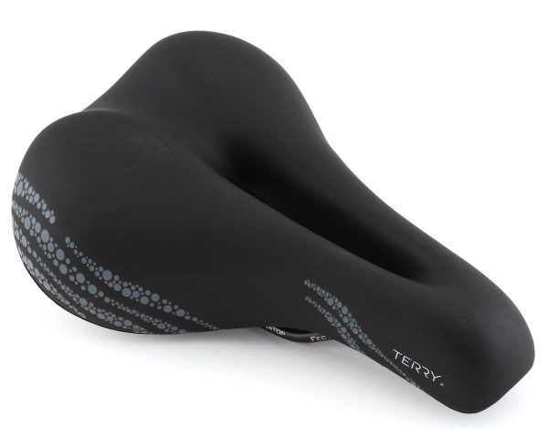 Terry Women's Cite X Gel Saddle (Black/Bubbles) (Steel Rails) (175mm) - 21077AH1