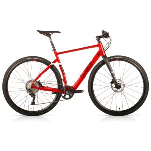 Wilier Triestina Hybrid GRX Flat Bar E-Bike - 2022 - Red / Matt Black / Large