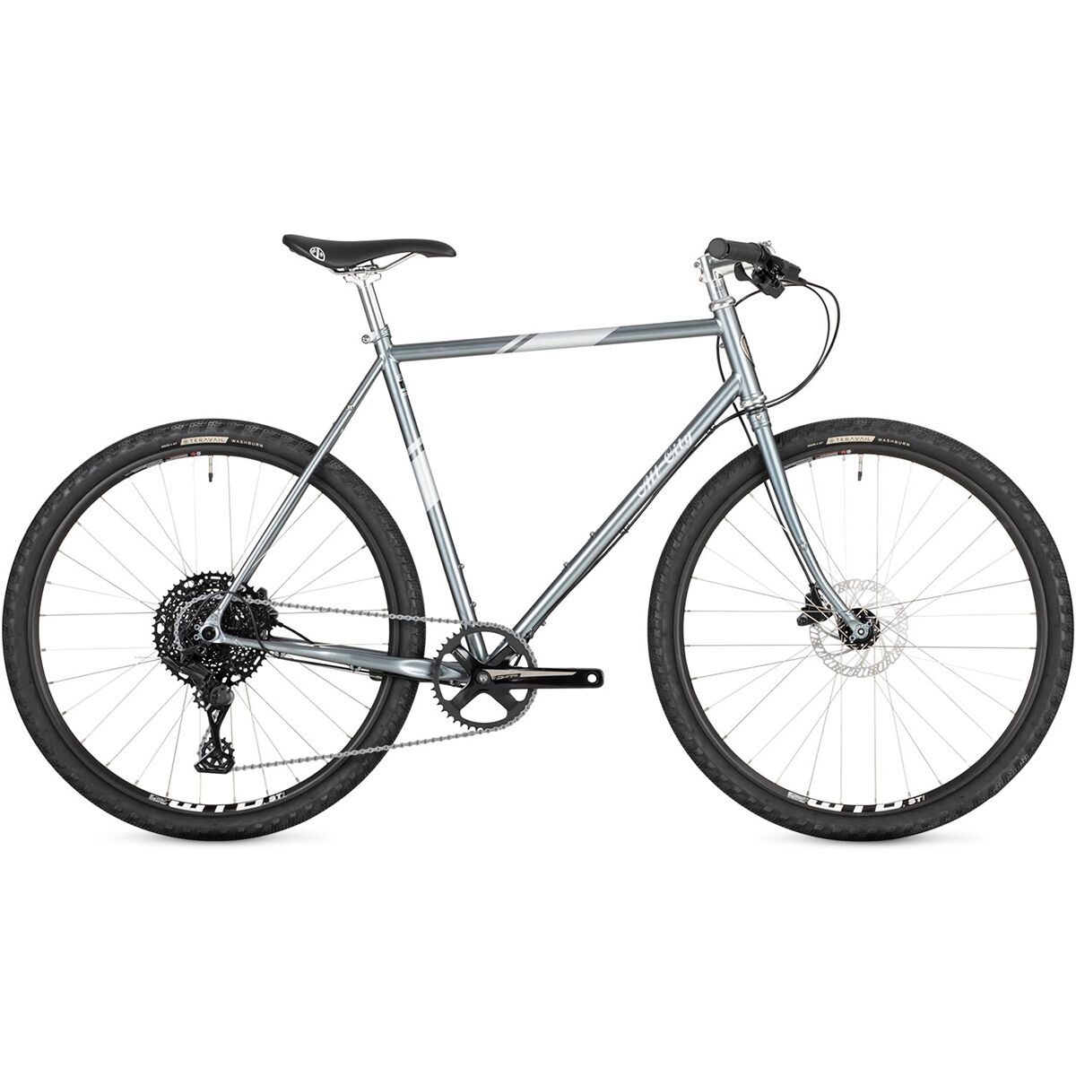 All City Bicycles Space Horse Microshift Gravel Bike - 650b Grey/Silver ...