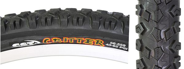 CST Critter 29x2.1 Tire, Wire, Black
